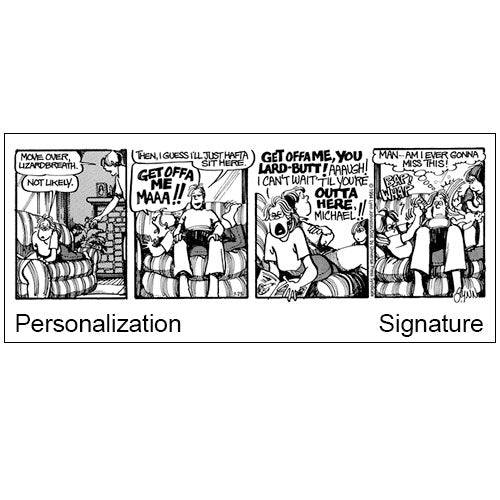 Signed Daily Print of Your Choice (Black & White)