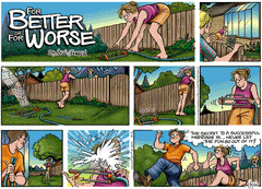 Popular Prints: Elly and John - Sprinkler (2003-08-03)