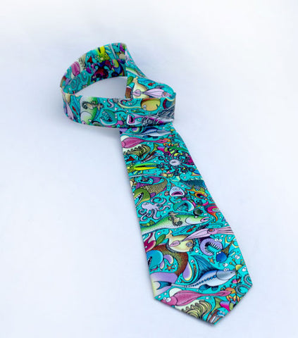 Neck Ties Featuring Lynn's Fabric Designs