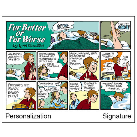 Signed Sunday Print of Your Choice